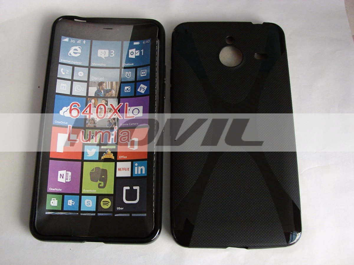 Protector De Gel Tpu Semirrigido Para Lumia 640 Xl